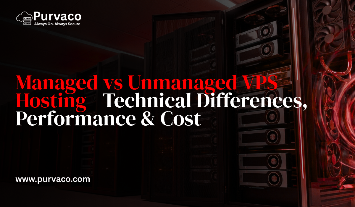 Managed vs Unmanaged VPS Hosting – Technical Differences, Performance & Cost