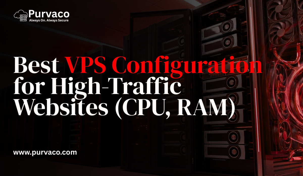 Best VPS Hosting Configuration for High-Traffic Websites (CPU, RAM & Network)